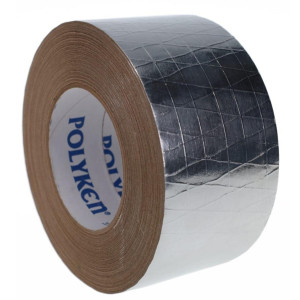 Tape/Cinta De Aluminio Para Ducteria 3 pulg X 50 yds Polyken Fsk Reforzado Tape/Cinta De Aluminio Para Ducteria 3 pulg X 50 yds Polyken Fsk Reforzado