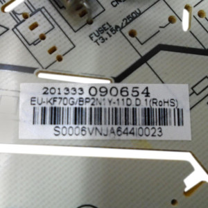 Pc Board For miniSplit Indoor Unit EU-KF70G/BP2N1Y-11D.D.11.NK2.1 RoHS 201333090654 / 202302130838 / 17122000010104 Fits: ecox  Pc Board For miniSplit Indoor Unit EU-KF70G/BP2N1Y-11D.D.11.NK2.1 RoHS 201333090654 / 202302130838 / 17122000010104 Fits: ecox