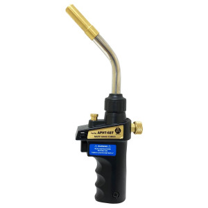 Appli Parts APHT-6ST Single Burner Hand Torch With Lighter and Lock for Soldering, Brazing with Mapp or Propane for plumbing A/A refrigeration and more Appli Parts APHT-6ST Single Burner Hand Torch With Lighter and Lock for Soldering, Brazing with Mapp or Propane for plumbing A/A refrigeration and more
