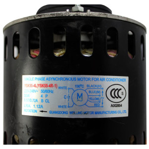 Motor Ysk-55-4l-2 (Ysk55-4r-1) 220-240v 50/60hz 55w 0.57/0.72a Lra 1.12a Ecox Nptc018 Nptc024 202400410644 11002012002042
