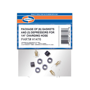 Uniweld H1476 Goma Manguera Manometro, 6 Piezas