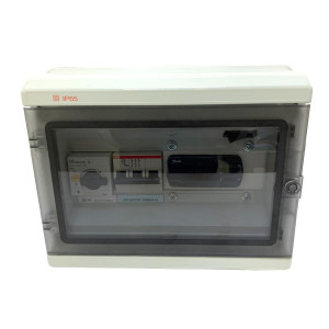 Danfoss 191U8005 Control Box 9Hp to 13.5Hp 220V/50-60Hz 191U8005 Motor Starter Moeller PKMZ0-32, Braker ABB S203 C 50, Switchboard ABB 1275 IP65, EKC102D 220V/60-60HZ, 2 x EKS 211 084B4403 60 inch