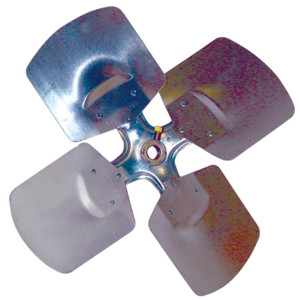 AirMars 40392 Aspa de Ventilador de Aluminio 30 in CW 4 Aspas 22 Grados, Eje 5/8 in, Hub Fijo, Max 1725 RPM para Sistemas de Ventilacion y Refrigeracion