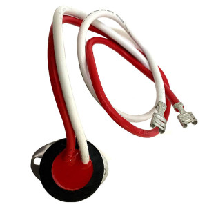 Appli Parts APBT-5708 Bimetal Thermostat 2 Wire Heater Limit SPST Open 75 F Close 40f Replaces: Bohn, Larkin, Chandler, Climate Control 5708L, 4752CM, 30318, SL5708 Fits: Oyon OEA Series