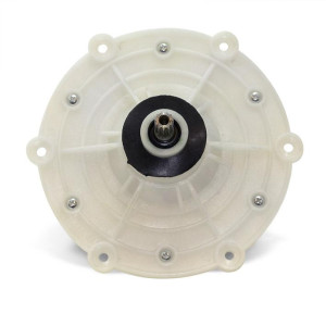 Appli Parts APTW-81037 Mabe Washing Machine Transmission replacement, Splined Shaft, 11 Splines, 6 Hole Base, Pulley 5-7/16 in 138 mm replaces LED-1221B7 Appli Parts APTW-81037 Mabe Washing Machine Transmission replacement, Splined Shaft, 11 Splines, 6 Hole Base, Pulley 5-7/16 in 138 mm replaces LED-1221B7