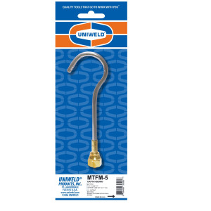 Uniweld Capn Hook Tip MTFM-5 (5 Flame) Mapp / Propane Uniweld Capn Hook Tip MTFM-5 (5 Flame) Mapp / Propane