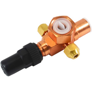 Appli Parts APRV-VA10 Rotolock Valve V10 1 in x 5/8 in ODF solder connection Universal replacement valve will work for refrigeration and air conditioning systems Appli Parts APRV-VA10 Rotolock Valve V10 1 in x 5/8 in ODF solder connection Universal replacement valve will work for refrigeration and air conditioning systems