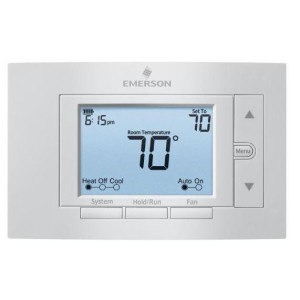 Termostato A.A. De Pared Emerson 1 Etapa 1H / 1C 24V Digital 7-dias Programable 7, 5+1+1, 0 1F83C-11PR Termostato A.A. De Pared Emerson 1 Etapa 1H / 1C 24V Digital 7-dias Programable 7, 5+1+1, 0 1F83C-11PR