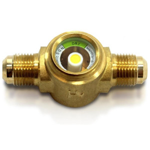 Appli Parts APSG-38A 3/8 in Sight Glass and liquid moisture indicator Flare connections with Solid Body for HVAC/R installations suitable for CFC HCFC HFC refrigerants Appli Parts APSG-38A 3/8 in Sight Glass and liquid moisture indicator Flare connections with Solid Body for HVAC/R installations suitable for CFC HCFC HFC refrigerants