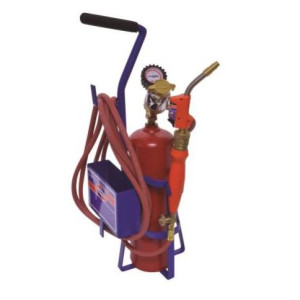 Uniweld KT2A5T B-Twister2 Kit , With Rb Acetylene Regulator, T2a-5 Twister Tip, 502 Carrying Stand, B Acetylene Tank