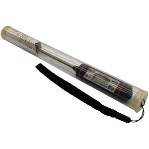 Appli Parts APTT-DPD Digital Pocket Thermometer -58 F to 572 F (-50 C to 300 C) with 4.5in Stainless Steel Probe for multiple applications Appli Parts APTT-DPD Digital Pocket Thermometer -58 F to 572 F (-50 C to 300 C) with 4.5in Stainless Steel Probe for multiple applications