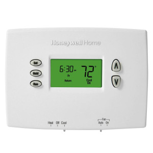 Honeywell TH2110DH1002/U Termostato para Aire Acondicionado Programable 1 Calor/1Frio Bombas de Calor o 1 Calor/1 Cool Sistemas Convencionales Horizontal Honeywell TH2110DH1002/U Termostato para Aire Acondicionado Programable 1 Calor/1Frio Bombas de Calor o 1 Calor/1 Cool Sistemas Convencionales Horizontal