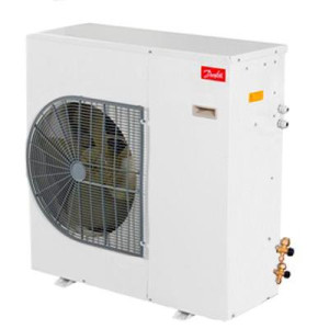Danfoss Unidad Condensadora 3HP 230V/3Ph/60Hz Compatible con R134a, R404A, R448A, R449A, R452A, R513A, MBP Optyma Slim Pack HPZP036D20Q 1 Ventilador con Compresor Reciprocante MTZ36-2 60dB 115F0610
