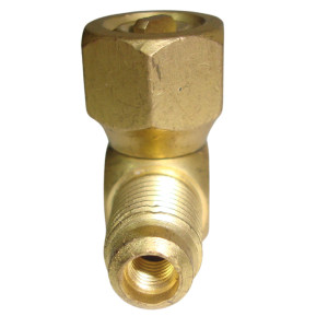 Appli Parts APAT-3X14 Access Tee Fitting 1/4 M. Flare Access x 1/4 M. Flare x 1/4 F. Flare Swivel Connection On Branch Appli Parts APAT-3X14 Access Tee Fitting 1/4 M. Flare Access x 1/4 M. Flare x 1/4 F. Flare Swivel Connection On Branch