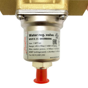 Danfoss 003N8006 Pressure Controlled Water Valves WVFX 25 1x1/4in NPT x Flare 
