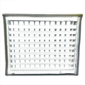 Ceiling Rooster Aluminum White  10in x 08in RH10X08