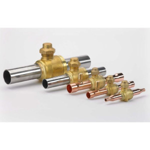 Danfoss 009G7410 Shut Off Ball Valve 35mm Butt Weld GBCH 35s, Compatible with R744, CO2, MWP 1305psi WT -40F to 212F Replaces 009G7410
