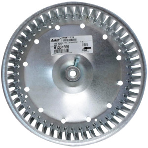LAU 01331606 Double Inlet Blower Wheel 10-5/8 in D x 10-5/8 in W x 1/2 in Bore Concave CCW LAU 01331606 Double Inlet Blower Wheel 10-5/8 in D x 10-5/8 in W x 1/2 in Bore Concave CCW