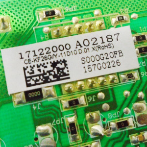 Pc Board For Ecox Split Indoor Unit Display CE-KF26G/Y-11D10.D.01.XS2.2 RoHS 17122000A02187 2013323A1297
Fits: EACM012C11E EADM009C11B EADM012C11B EADM018C11B EADM024C11B EDCM012C13E EDCM012C16B  EDDM009C16B EDDM012C16B EDDM018C16B EDDM024C16B