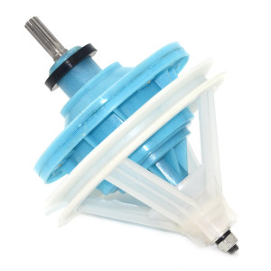 Appli Parts APTW-89026 Washing Machine Transmission replacement for Mabe, Splined Shaft (10 Splines), 4 Hole Base, Pulley 5-13/16 in (148mm) Appli Parts APTW-89026 Washing Machine Transmission replacement for Mabe, Splined Shaft (10 Splines), 4 Hole Base, Pulley 5-13/16 in (148mm)