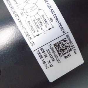 Fan Motor Indoor Unit Ecox Ysk140-6b(Ysk140-6b-1) 220-230v/60hz 140w 6p 1.10a Lra 1.65 11002012000360 / 202400401556
Fits: Efcu036c10b