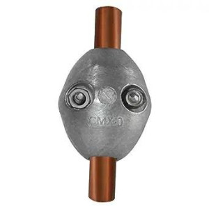 A/C Zincs ACZ-5/8 Zinc Corrosion Grenade for 5/8in Tube A/C Zincs ACZ-5/8 Zinc Corrosion Grenade for 5/8in Tube