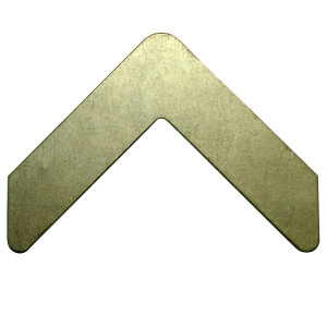 Appli Parts PD06RB Angulo de Refuerzo Galvanizado para Panel Ducto