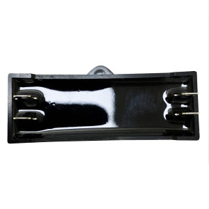 Appli Parts CAP-12-250 Fan Capacitor 12 mfd (microfarads) uf 250 VAC with 4 Terminal Connections compatible with any brand within the same range of capacitance 2-1/4 Width, 7/8 Depth, 1-3/4 in Height