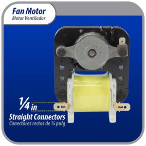 Appli Parts APFM-55 18 W Fan Motor, 110 V, 50/60 Hz, 0.38 A, 3000 rpm, CW rotation Universal replacement intended for Refrigerator Evaporator, Blade not included replaces original part numbers WR60X203, 305540, PS304745, WR60X0191, WR60X0203, WR60X19 Appli Parts APFM-55 18 W Fan Motor, 110 V, 50/60 Hz, 0.38 A, 3000 rpm, CW rotation Universal replacement intended for Refrigerator Evaporator, Blade not included replaces original part numbers WR60X203, 305540, PS304745, WR60X0191, WR60X0203, WR60X19