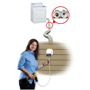 LintEater RLE202 - 10 piece Dryer Vent Cleaning System LintEater RLE202 - 10 piece Dryer Vent Cleaning System