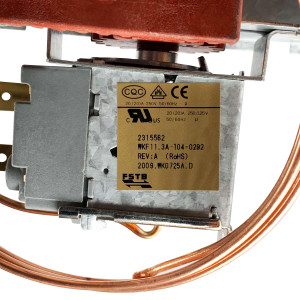Whirlpool WP2315562 Genuine OEM Refrigerator Temperature Control Thermostat 
Fits: 2315562 W11088945 Whirlpool WP2315562 Genuine OEM Refrigerator Temperature Control Thermostat 
Fits: 2315562 W11088945