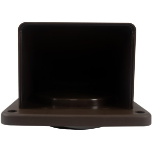 Lambro 1471B Dryer Vent Hood with Removable Screen, 4 inch, Brown Lambro 1471B Dryer Vent Hood with Removable Screen, 4 inch, Brown