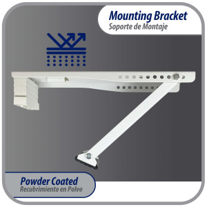 Appli Parts Window air conditioner bracket for Units Up To 85 lbs heavy duty powder coated finish mount for extra durability with installation hardware included and  mounting parts APAB-2038 Appli Parts Window air conditioner bracket for Units Up To 85 lbs heavy duty powder coated finish mount for extra durability with installation hardware included and  mounting parts APAB-2038