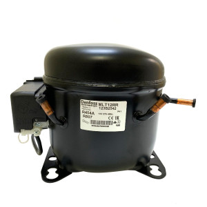 Danfoss MLT12RD 1/2HP R404a Fractional Refrigeration Compressor HMBP 115/1/60 (V/Ph/Hz) 123B2542