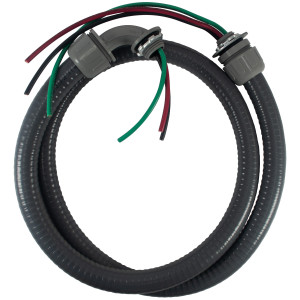 MA-Line MA-P4012W Lazo Electrico con Uniones Plasticas 1/2pulg x 4pies para Aire Acondicionado Cable Numero 10 Negro, Verde y Rojo Cable Trenzado THHN MA-Line MA-P4012W Lazo Electrico con Uniones Plasticas 1/2pulg x 4pies para Aire Acondicionado Cable Numero 10 Negro, Verde y Rojo Cable Trenzado THHN