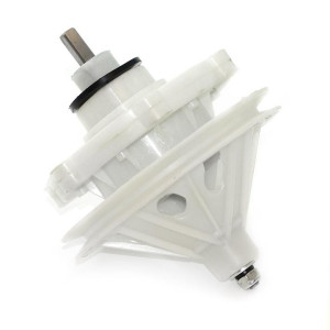 Appli Parts APTW-81045 Mabe Washing Machine Transmission replacement, Square Shaft, 6 Hole Base, Pulley 5-3/4 in 146 mm Appli Parts APTW-81045 Mabe Washing Machine Transmission replacement, Square Shaft, 6 Hole Base, Pulley 5-3/4 in 146 mm