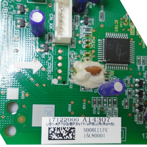 Pc Board For Ecox Minisplit Indoor Unit US1-KF70G/BP3N1Y-VPBU(RD0)-W.ZJD.JGN.WXNK.NK2.5 RoHS 17122000A14307
Fits: EPLT024C17B