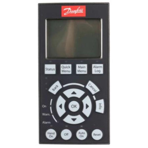 Danfoss 130B1107 Panel de Control LCP 102 para Variador De Frecuencia 