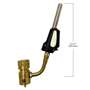 Appli Parts APHT-1S Single Burner Hand Torch with Starter Lighter for Soldering Brazing with Mapp or Propane Fuel Swivel Tip for uses in plumbing refrigeration air conditioning and more Appli Parts APHT-1S Single Burner Hand Torch with Starter Lighter for Soldering Brazing with Mapp or Propane Fuel Swivel Tip for uses in plumbing refrigeration air conditioning and more