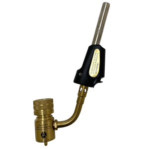 Appli Parts APHT-1S Single Burner Hand Torch with Starter Lighter for Soldering Brazing with Mapp or Propane Fuel Swivel Tip for uses in plumbing refrigeration air conditioning and more Appli Parts APHT-1S Single Burner Hand Torch with Starter Lighter for Soldering Brazing with Mapp or Propane Fuel Swivel Tip for uses in plumbing refrigeration air conditioning and more