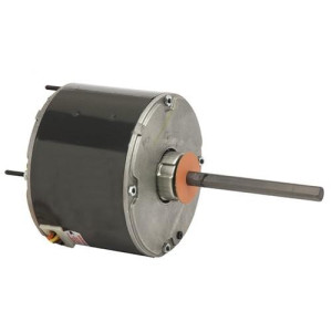 US Motors 8675 Motor 1/3 HP 825 RPM 208-230 V 1 Ph, 8 polos, 1 eje, TEAO, 1 velocidad, 5.5 diametro, Frame 48 CCW Reversible with 7.5 MFD 370 VAC Capacitor for HVAC applications K055TCF8223012B