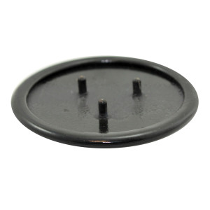 Small Top Burner Mabe Black 3" Ws01f02507 / 263d7045g001 / Ws01f04242 Small Top Burner Mabe Black 3" Ws01f02507 / 263d7045g001 / Ws01f04242