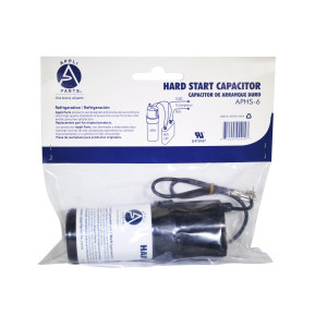 Appli Parts APHS-6 1/12 to 10 HP, 110/220 V, 1 Ph, Hard Start kit Capacitor power pack booster for air conditionning and refrigeration compressors, Up to 500 percent Torque Appli Parts APHS-6 1/12 to 10 HP, 110/220 V, 1 Ph, Hard Start kit Capacitor power pack booster for air conditionning and refrigeration compressors, Up to 500 percent Torque