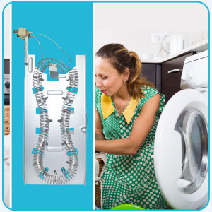 3387747 Appli Parts dryer Heating Element part number 3387747AP 5200 W replaces original parts from other brands electric dryers 3387747 Appli Parts dryer Heating Element part number 3387747AP 5200 W replaces original parts from other brands electric dryers