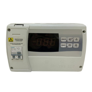 Control Box The120 220v/1ph/50-60hz IP65
Braker Siemens 5SU9 356 RCBO C25, 2 x Sensor NTC
5 Output, 2 Sensor Input, 3 Digital Input, RS485. Max 25Amps Control Box The120 220v/1ph/50-60hz IP65
Braker Siemens 5SU9 356 RCBO C25, 2 x Sensor NTC
5 Output, 2 Sensor Input, 3 Digital Input, RS485. Max 25Amps