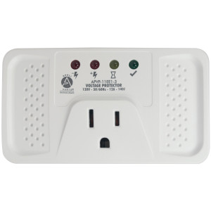 Appli Parts APVP-11EE1-3 120 V Voltage Surge Protector for Refrigerators, 50/60 Hz, 12 A, 140 joules, regulator with time delay works with all electronic appliance brands  Appli Parts APVP-11EE1-3 120 V Voltage Surge Protector for Refrigerators, 50/60 Hz, 12 A, 140 joules, regulator with time delay works with all electronic appliance brands