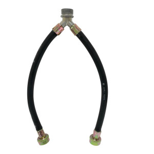 Appli Parts APIH-1234Y 1 ft Y Mixer Washing Machine Inlet Hose with Gasket 3/4 Male x 3/4 Female Fitting, Straight Connectors Appli Parts APIH-1234Y 1 ft Y Mixer Washing Machine Inlet Hose with Gasket 3/4 Male x 3/4 Female Fitting, Straight Connectors