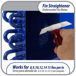 Appli Parts APT-FS351 Plastic AC fin comb straightener tool for condenser evaporator and radiator coil helps heat transfer increasing performance Fin Straightener 8,9,10,12,14,15 per in Appli Parts APT-FS351 Plastic AC fin comb straightener tool for condenser evaporator and radiator coil helps heat transfer increasing performance Fin Straightener 8,9,10,12,14,15 per in