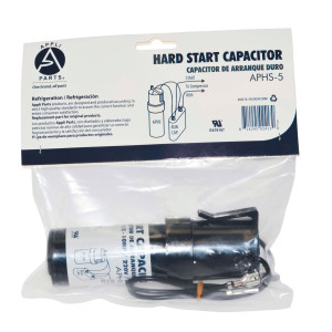 Appli Parts APHS-5 1/12 to 10 HP, 110/220 V, 1 Ph, Hard Start kit Capacitor power pack booster for air conditionning and refrigeration compressors, Up to 300 percent Torque Appli Parts APHS-5 1/12 to 10 HP, 110/220 V, 1 Ph, Hard Start kit Capacitor power pack booster for air conditionning and refrigeration compressors, Up to 300 percent Torque