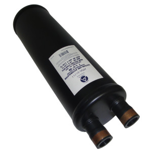 Appli Parts APSA-51711 1-3/8 in Suction Line Accumulator for Refrigeration systems Compatible with R22, R134a, R404A, R507A, Maximum pressure 478 psi Temperature between 14 F and 266 F